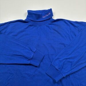 007 - VINTAGE 90s UNIVERSITY OF KANSAS JAYHAWKS TURTLENECK LONG SLEEVE SHIRT